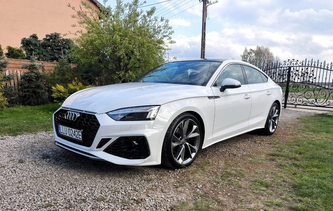 Audi A5 cena 139900 przebieg: 109974, rok produkcji 2020 z Żelechów małe 191